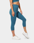 Core Support No Rise Tights Ocean Blue