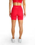 6" Core Bike Shorts Lipstick Red